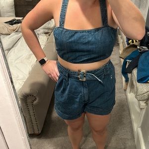 Mumu denim set
